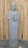  Product image 2 of the product “Standing Buddha made of Riverstone in Dharmachakra position - gesture of wheel of the teaching of Dharma. About 122cm height ”